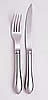 kent steak knife & fork