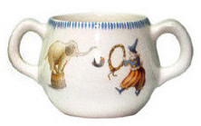 Le Cirque 2 handled mug