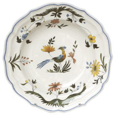 oiseaux de paradis pasta/soup plate