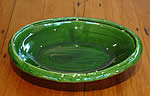 tony sly green platter oval 43 x 36cm