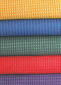 nomade coloured waffle weave hand towels 